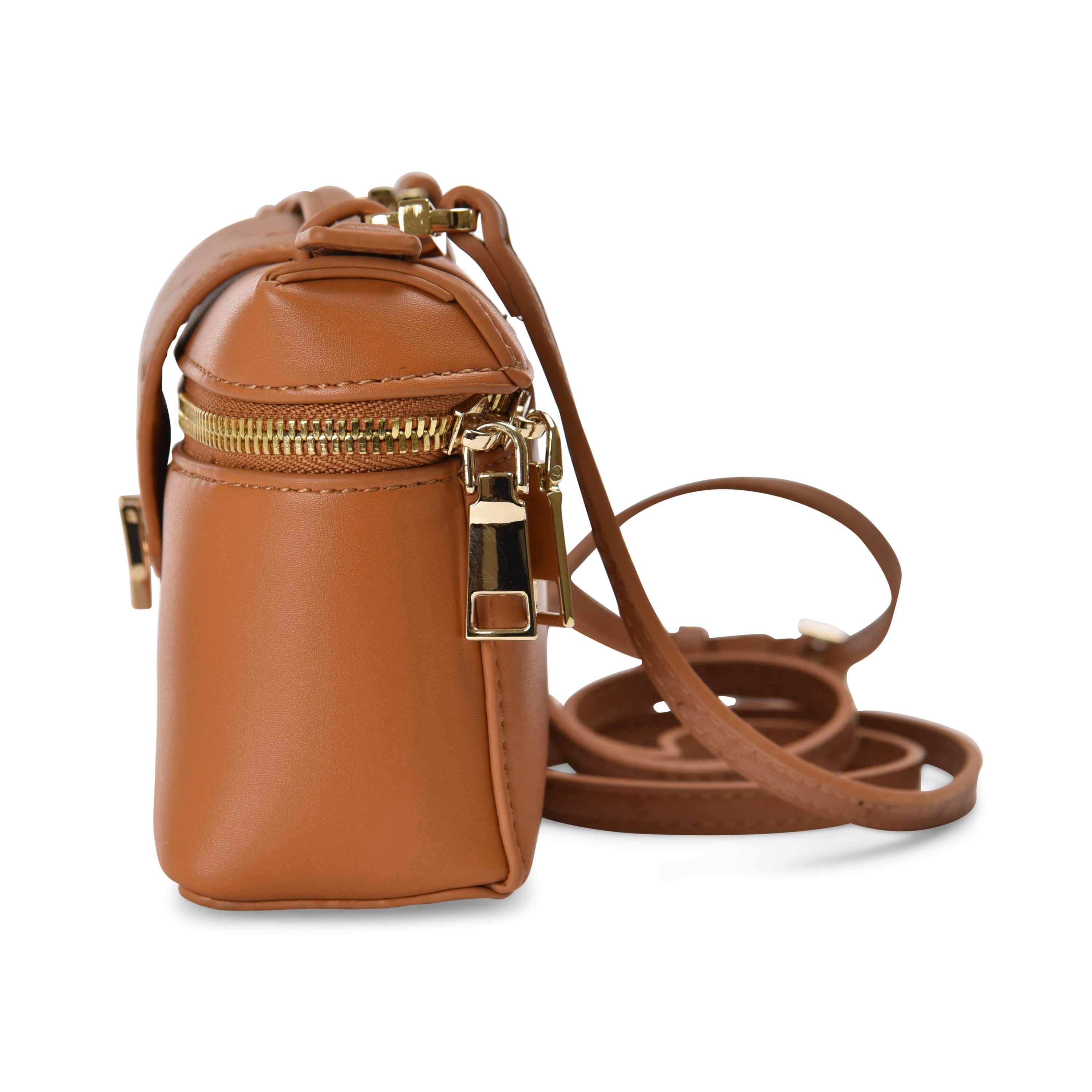 LADIES BAG BROWN-(S)