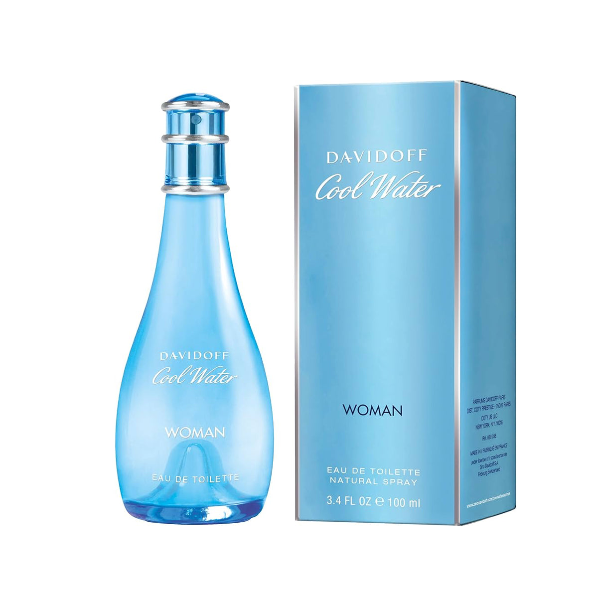 COOL WATER WOMAN EAU DE TOILETTE SPRAY 100 ML