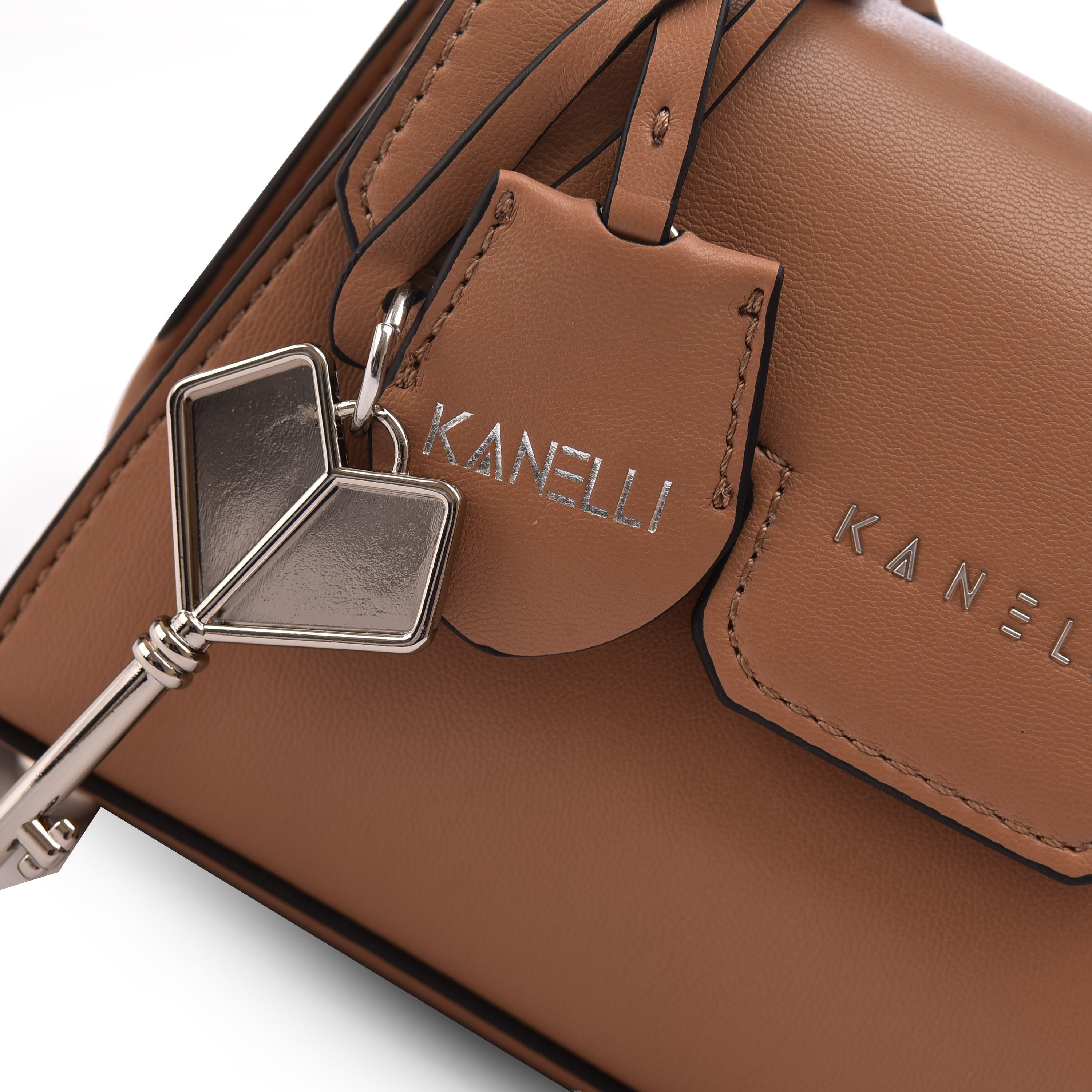LADIES BAG L BROWN -1