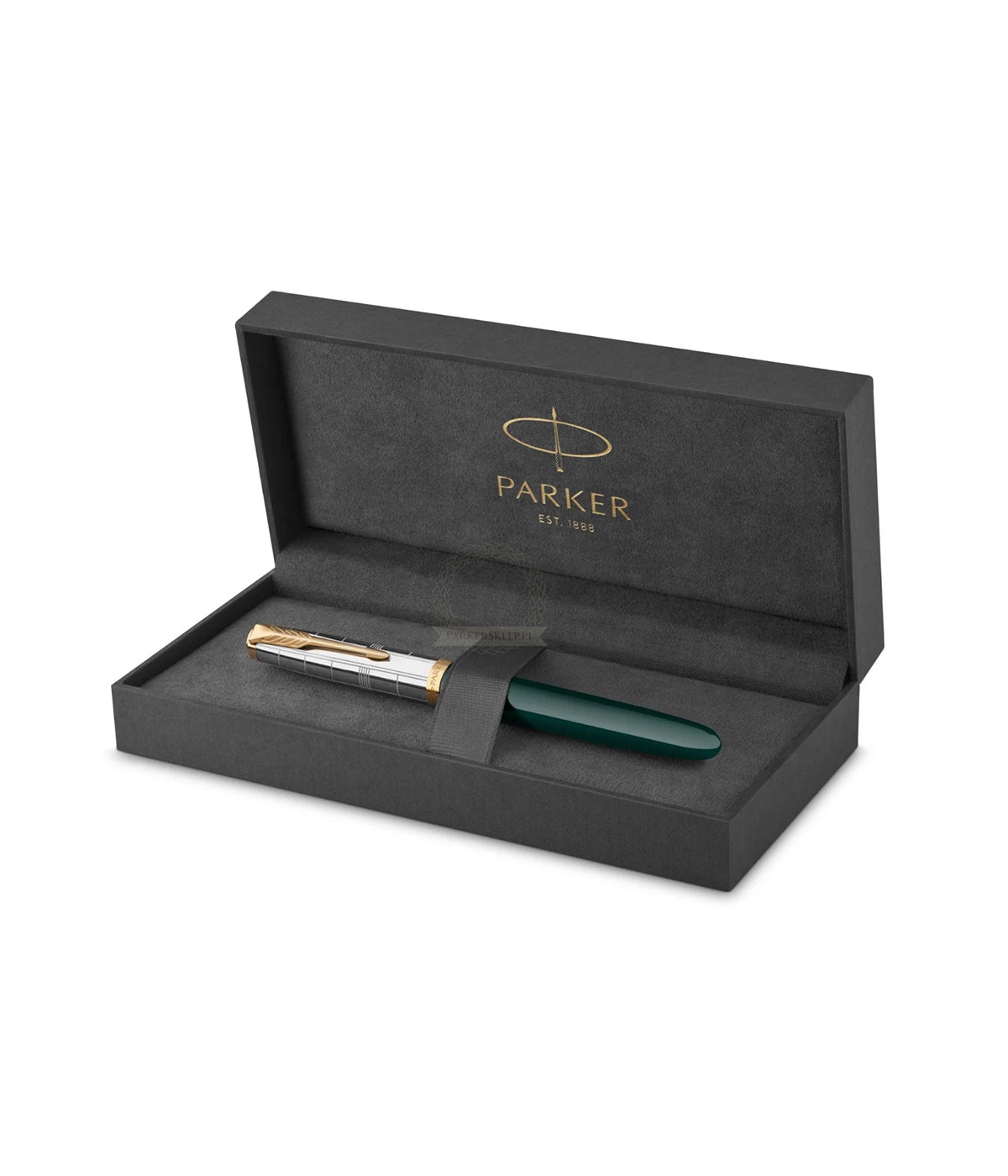 PARKER 51 PREMIUM FOREST GREEN GT FOUNTAIN PEN