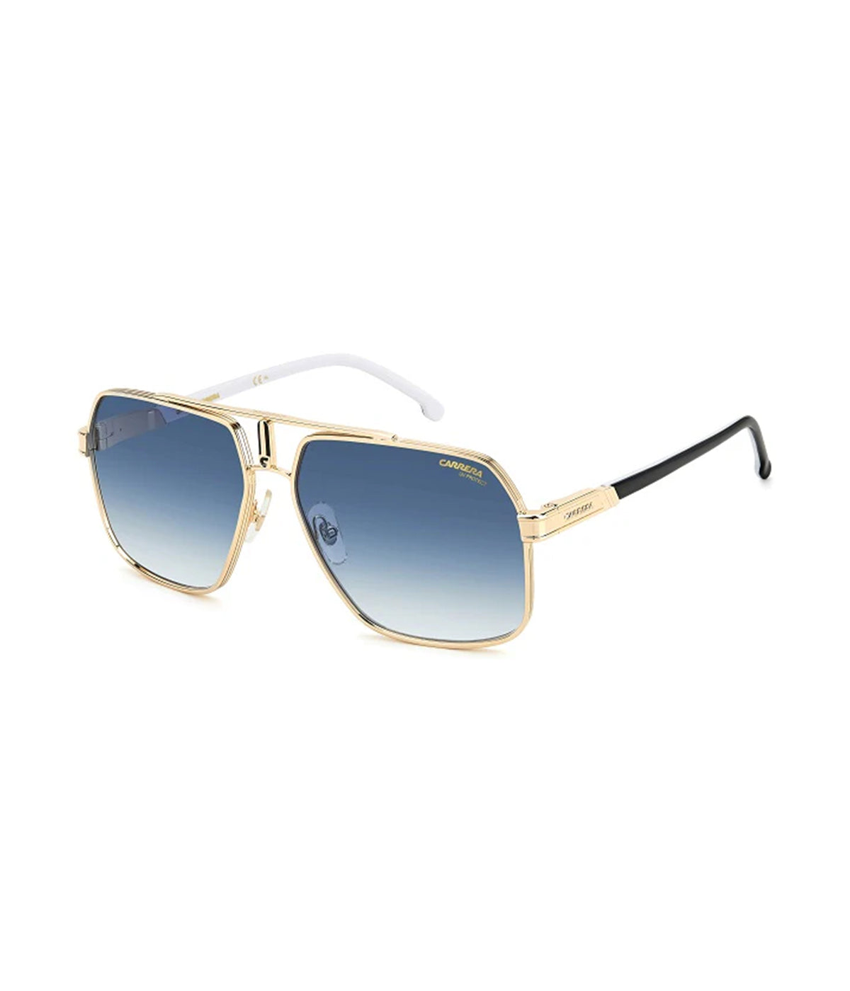 CARRERA SUNGLASSES GOLD WITH L BLUE SHADE