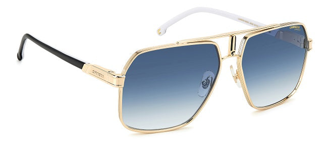 CARRERA SUNGLASSES GOLD WITH L BLUE SHADE