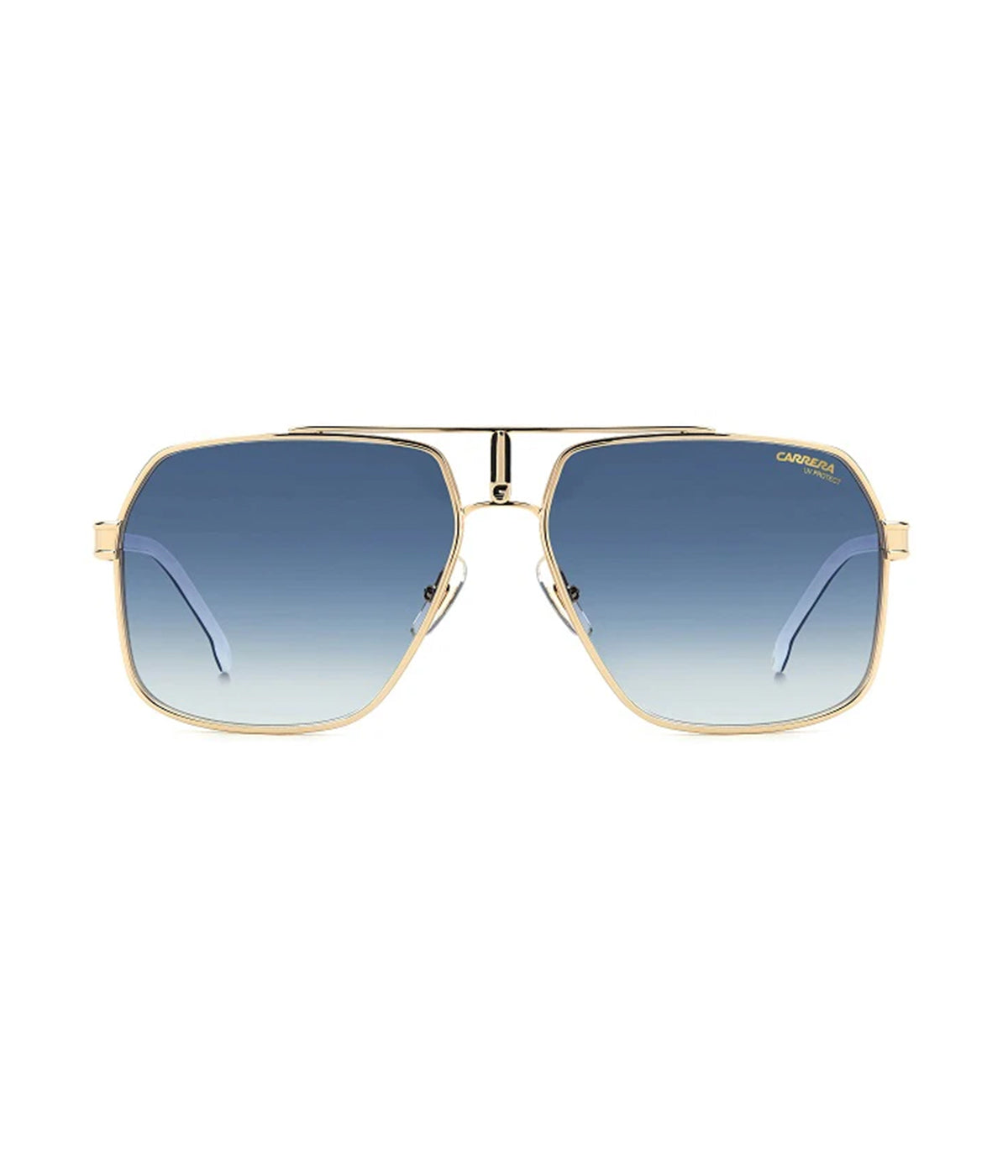 CARRERA SUNGLASSES GOLD WITH L BLUE SHADE