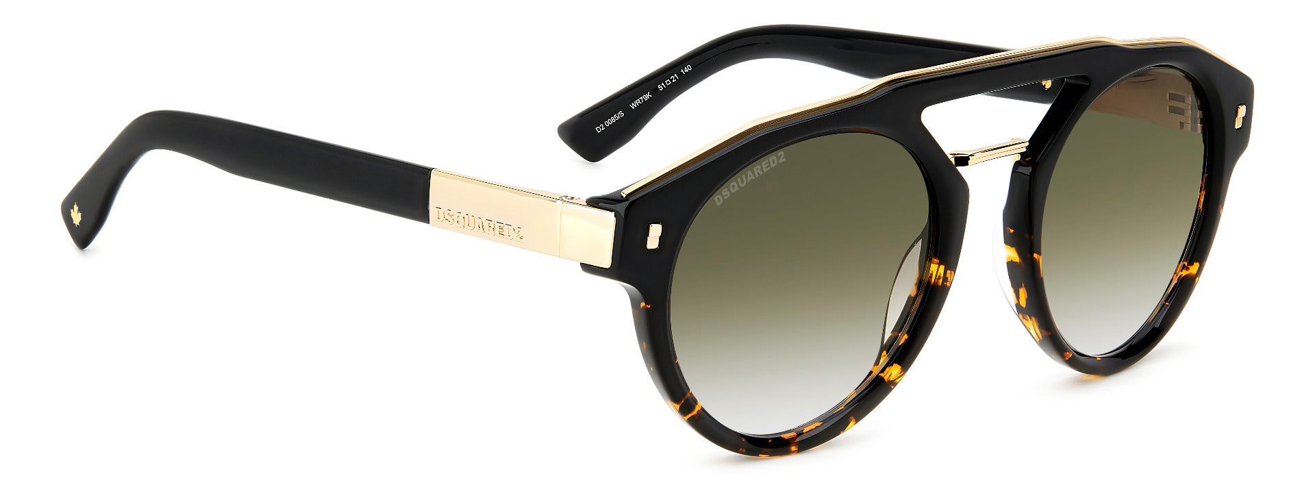 DSQUARED2 SUNGLASSES BLACK HAVANA