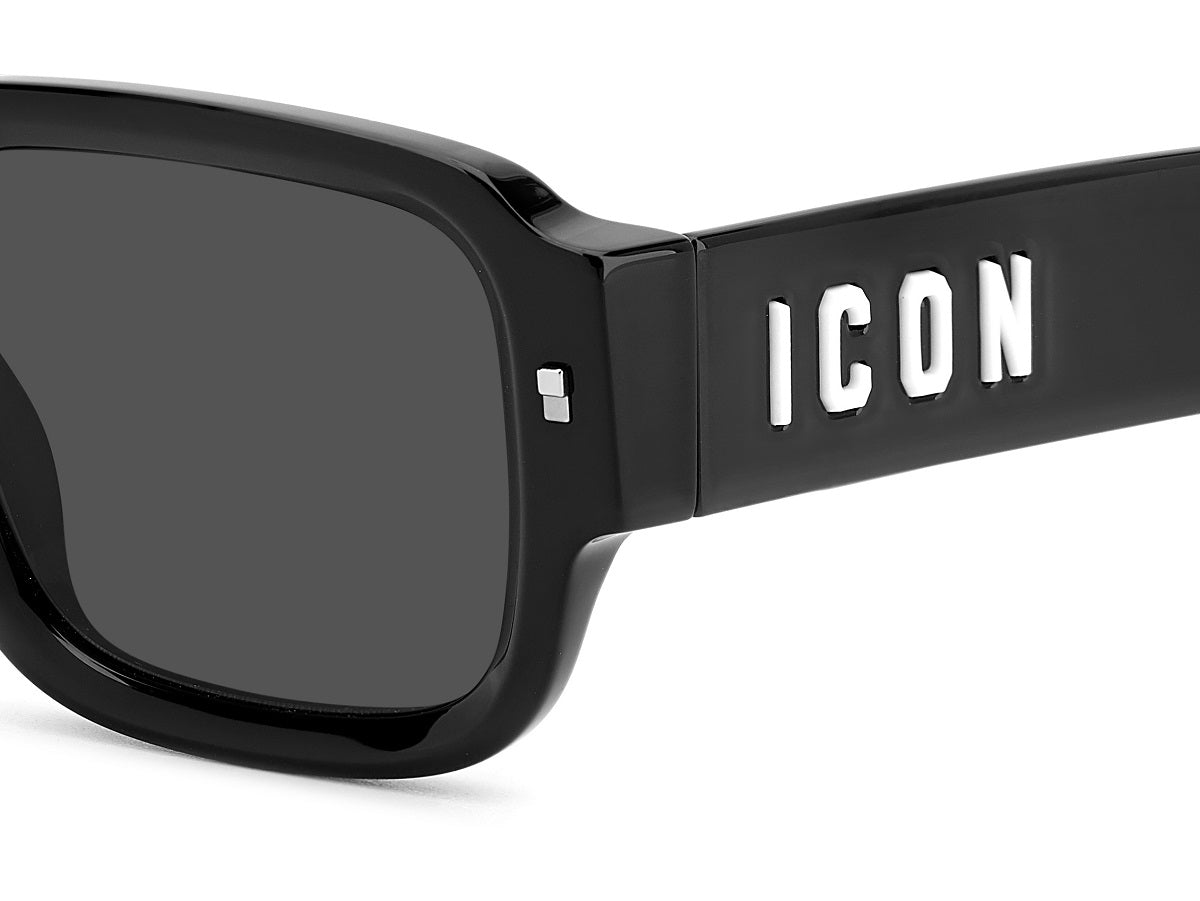 DSQUARED2 SUNGLASSES ICON BLACK