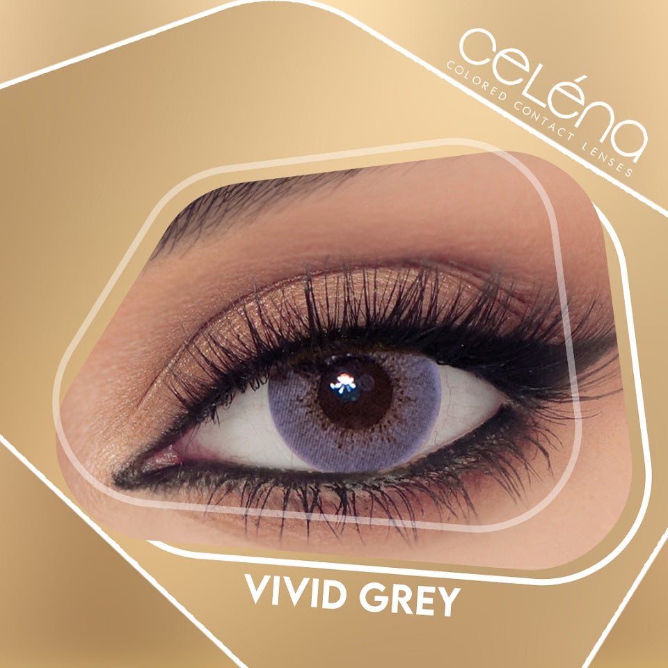 CELENA CONT LENS VIVID GREY DAILY