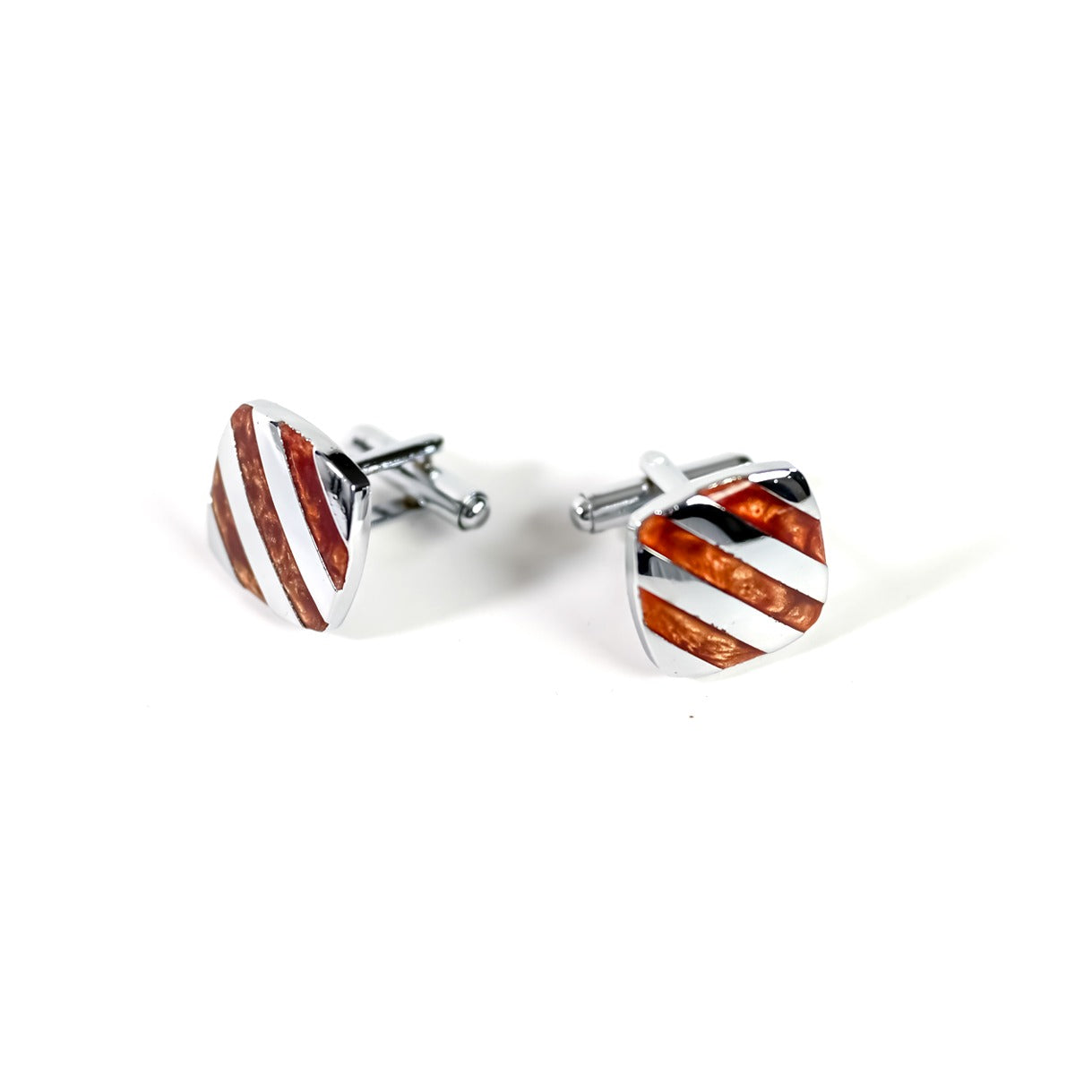GAZZAZ BRASS CUFFLINKS