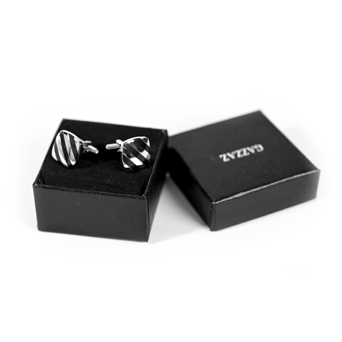 GAZZAZ BRASS CUFFLINKS