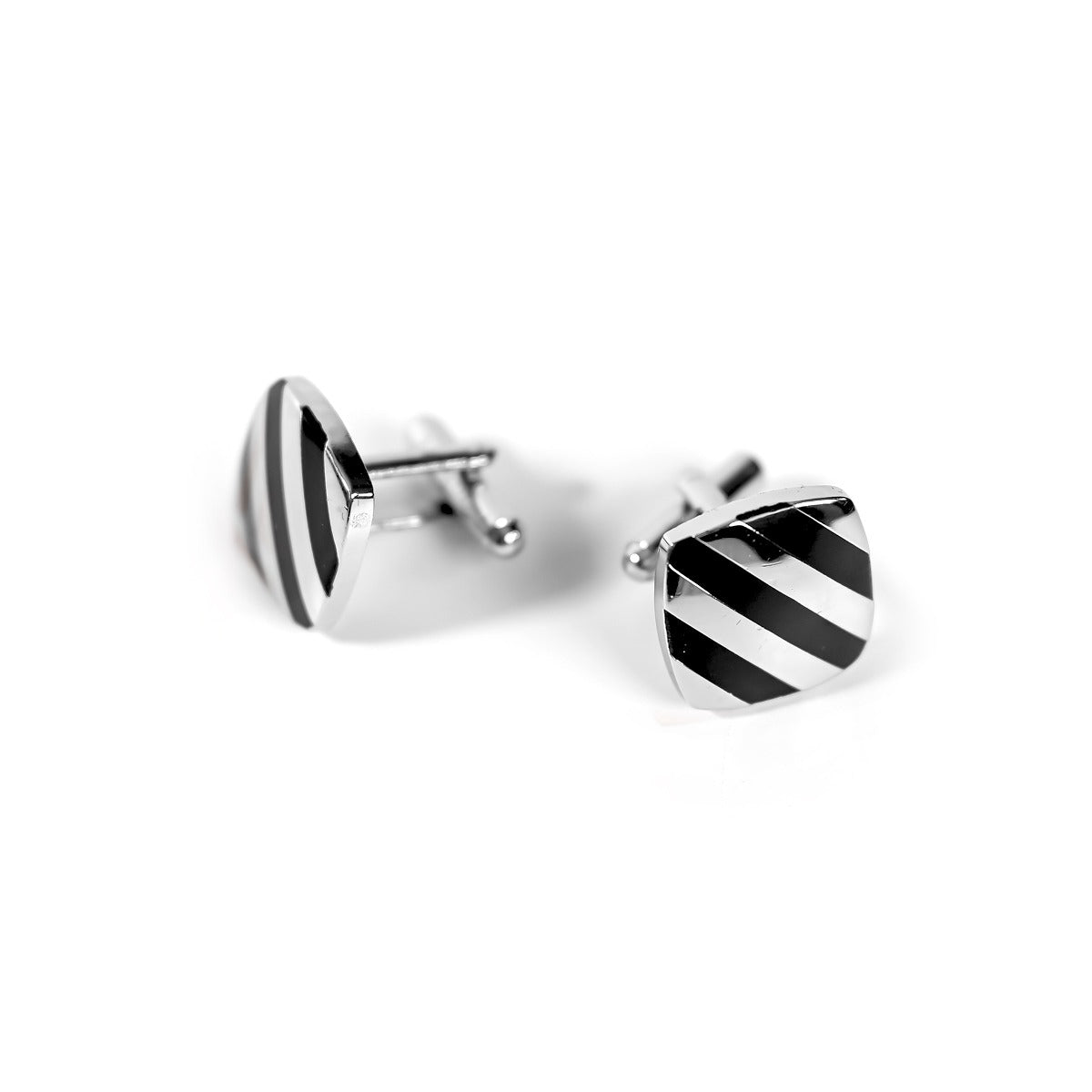 GAZZAZ BRASS CUFFLINKS