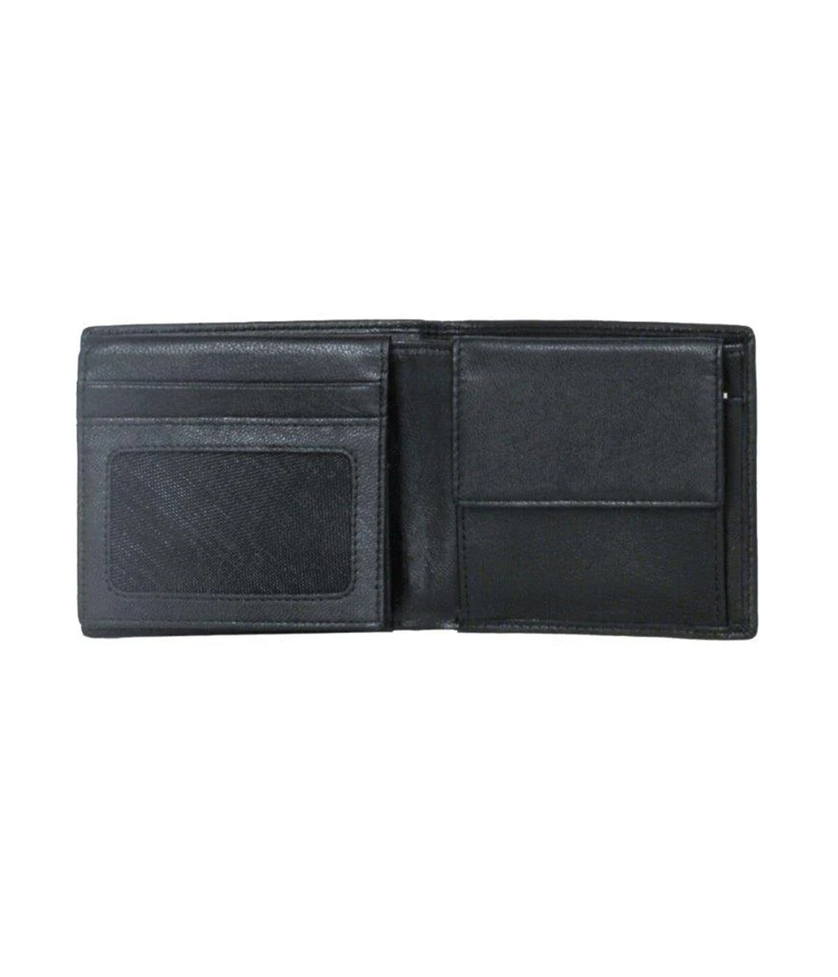 محفظه نقود رجالي براند كروس من الجلد الطبيعى بلون اسود