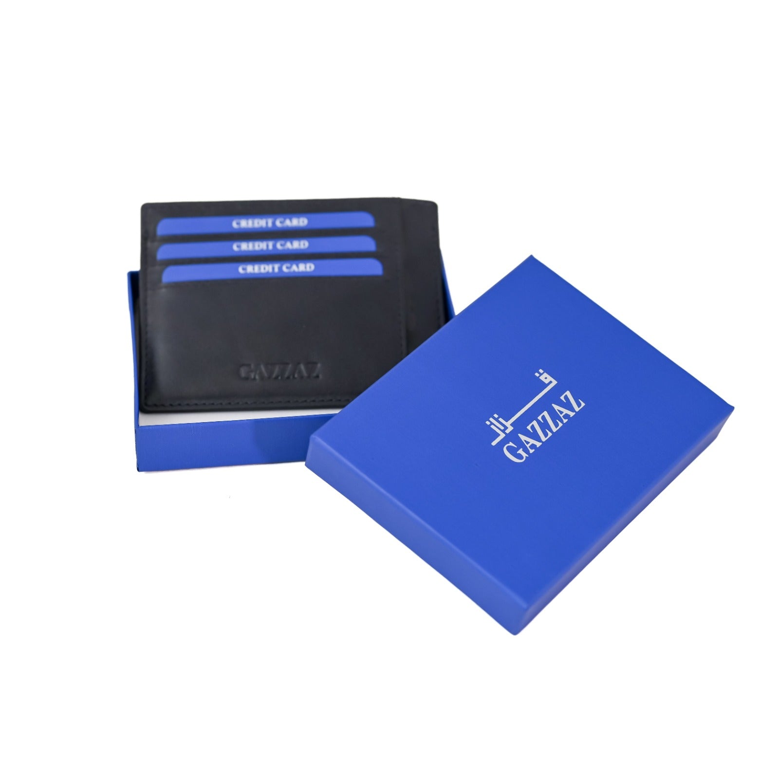 LEATHER WALLET BLUE