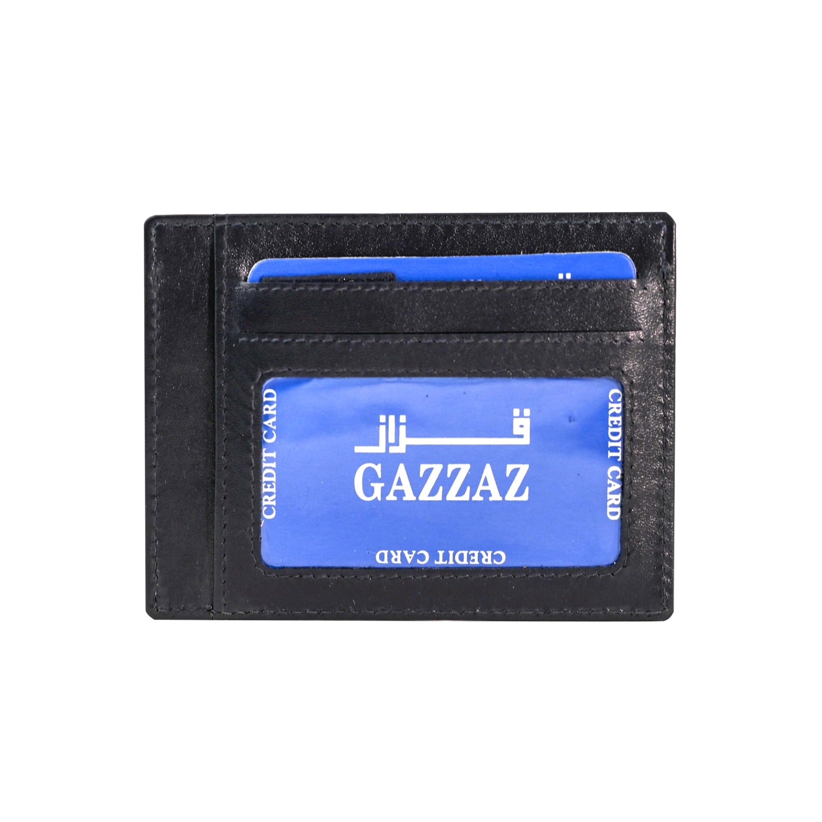 LEATHER WALLET BLUE