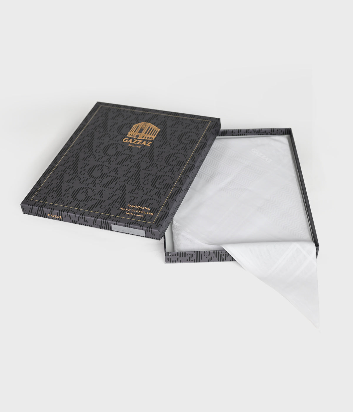 GAZZAZ SWISS VO GHUTRA 100% COT SIZE 60