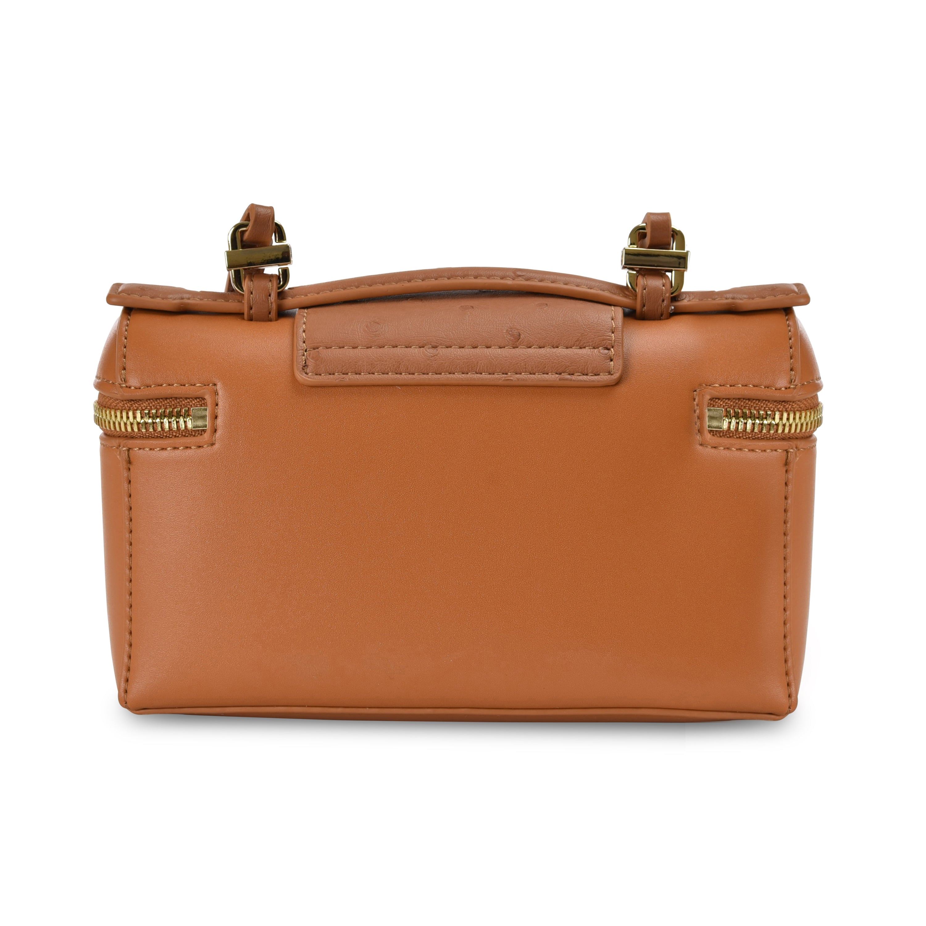 LADIES BAG BROWN-(S)