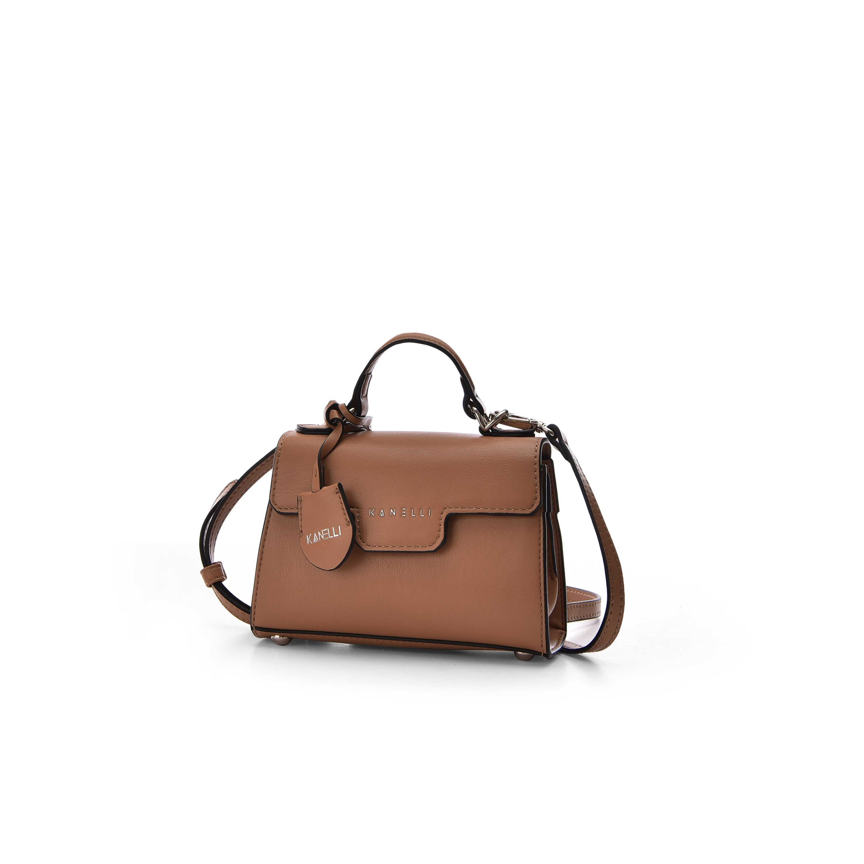 LADIES BAG L BROWN -1