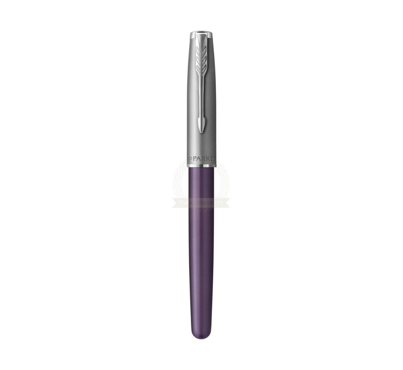PARKER SONNET SAND BLASTED METAL VIOLET CT ROLLERBALL PEN