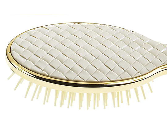 JANEKE HAIR BRUSH GOLDEN COLOR - SMALL SIZE