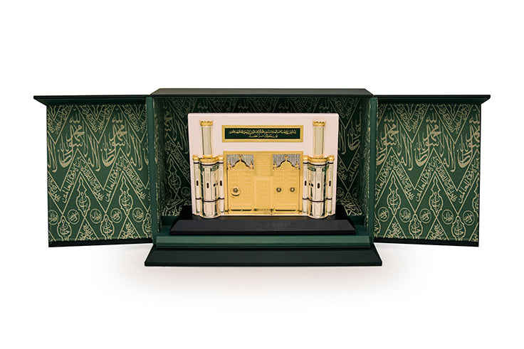 مجسم واجهه قبر الرسول الكريم بالمدينه