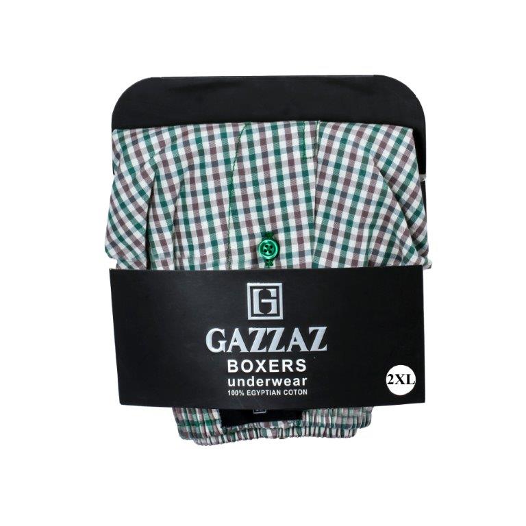 بوكسر قزاز رجالى 100% قطن مقاس 2XL