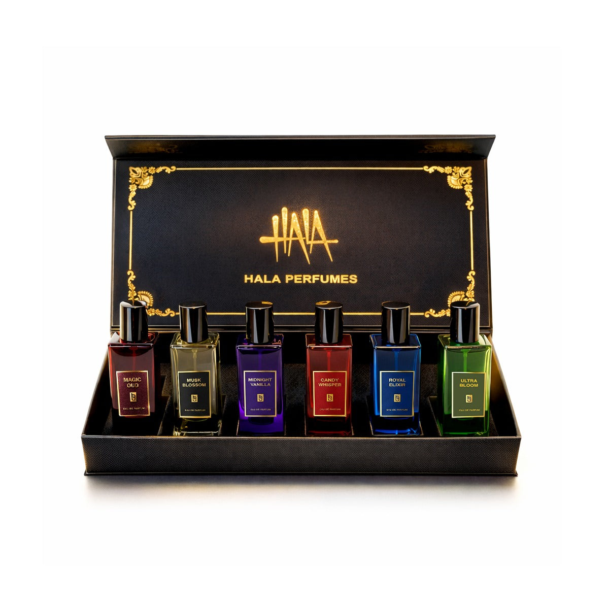 عطور هالة من قزاز… حضور يُرى وفخامة تُحَسّ من أول لحظة.