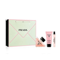 مجموعة برادا بارادوكس للنساء (عطر 90 مل اودي برفيوم + عطر 10 مل + لوشن للجسم 50 مل)