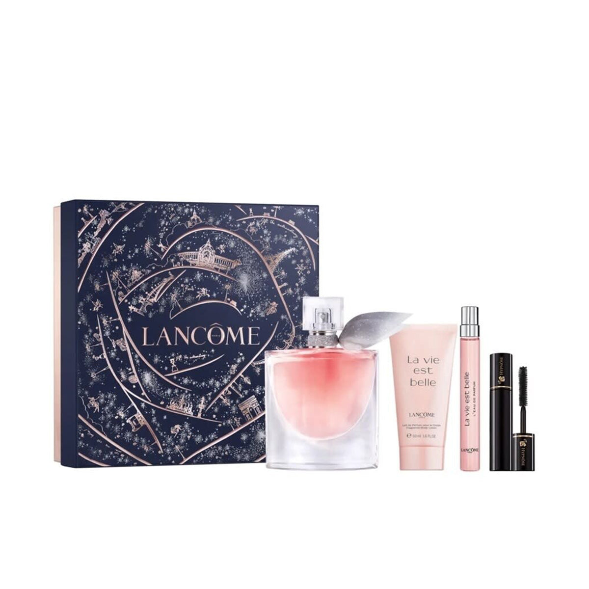 مجموعة لانكوم للسيدات عطر 100 مل + لوشن 50 مل + 10 مل +ماسكارا