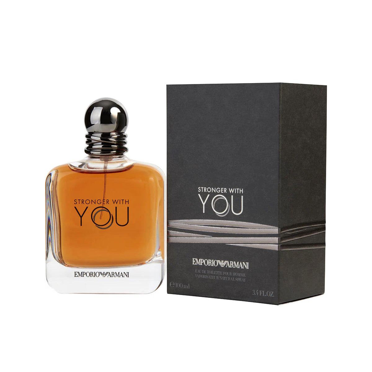 EMPORIO ARMANI STRONGER WITH YOU EAU DE TOILETTE SPRAY 100 ML