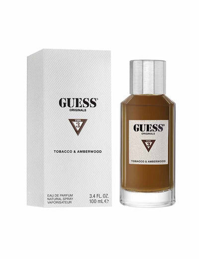 GUESS ORIGINALS TYPE 3 TOBACCO AND AMBERWOOD EDT 100ML