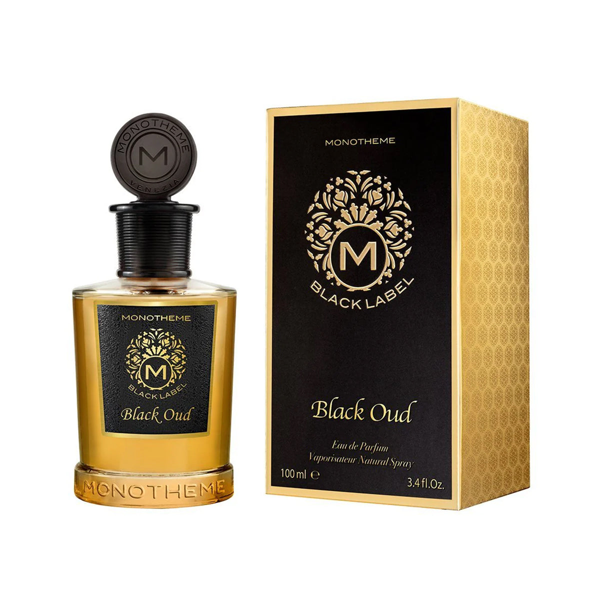 مونوثيم بلاك ليبل عطر بلاك عود للجنسين 100 مل أو دى بارفان