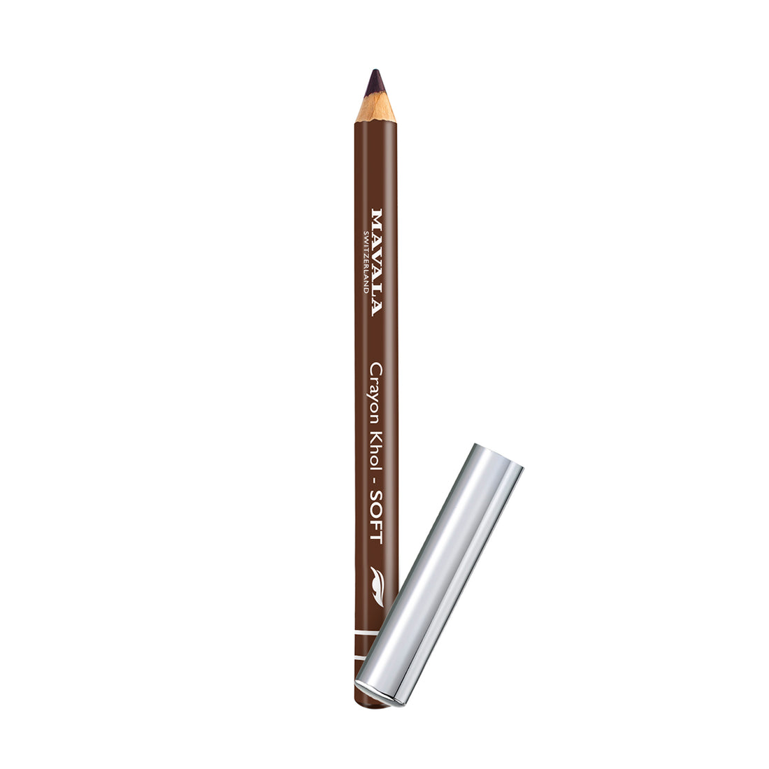 مافالا قلم كحل للعين مركز وناعم بنى غامق