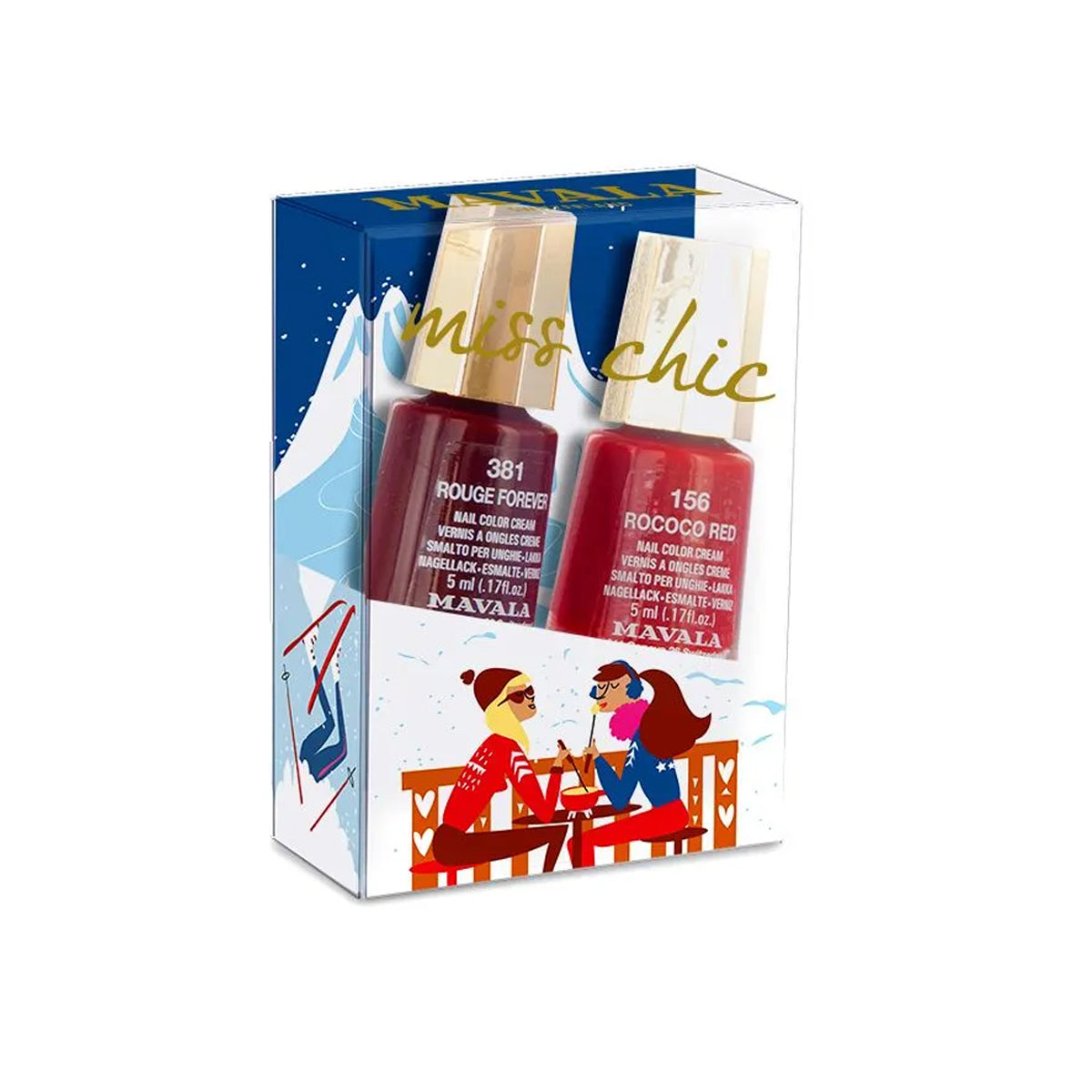 طقم طلاء اظافر مافالا