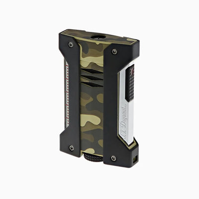S.T. DUPONT LUXURY LIGHTER DEFI EXTREME CAMO GREEN
