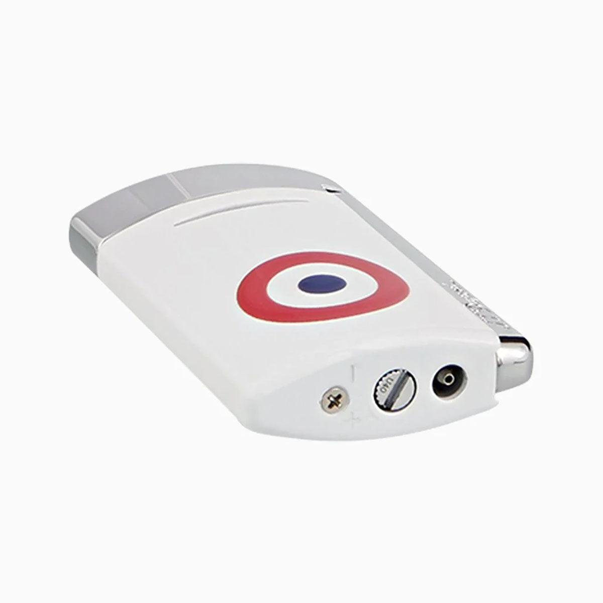 S.T. DUPONT LUXURY NEW MINIJET WHITE ROSE LIGHTER