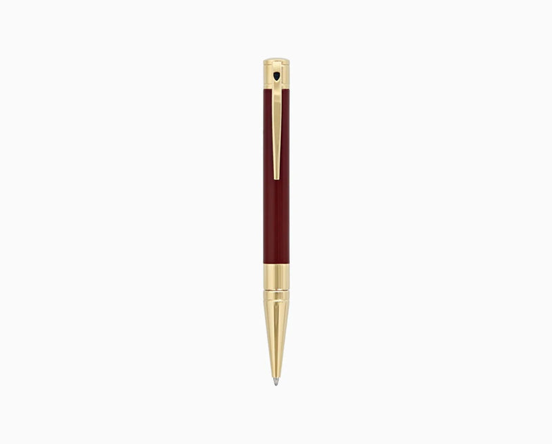 S.T DUPONT LUXURY INITIAL BP PEN WINE AND GOLD