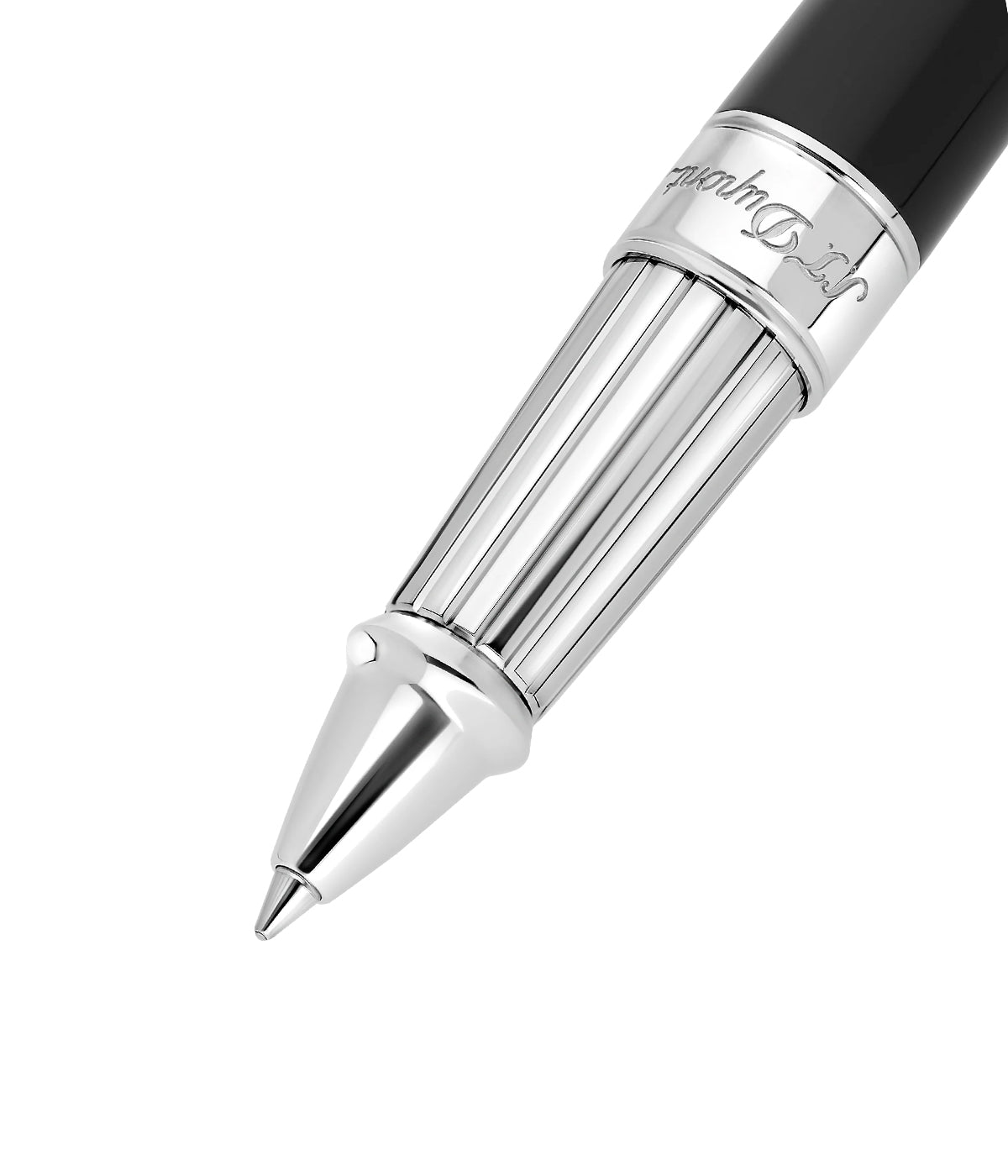 قلم اس تي ديبون فاخر لون اسود حبر سائل