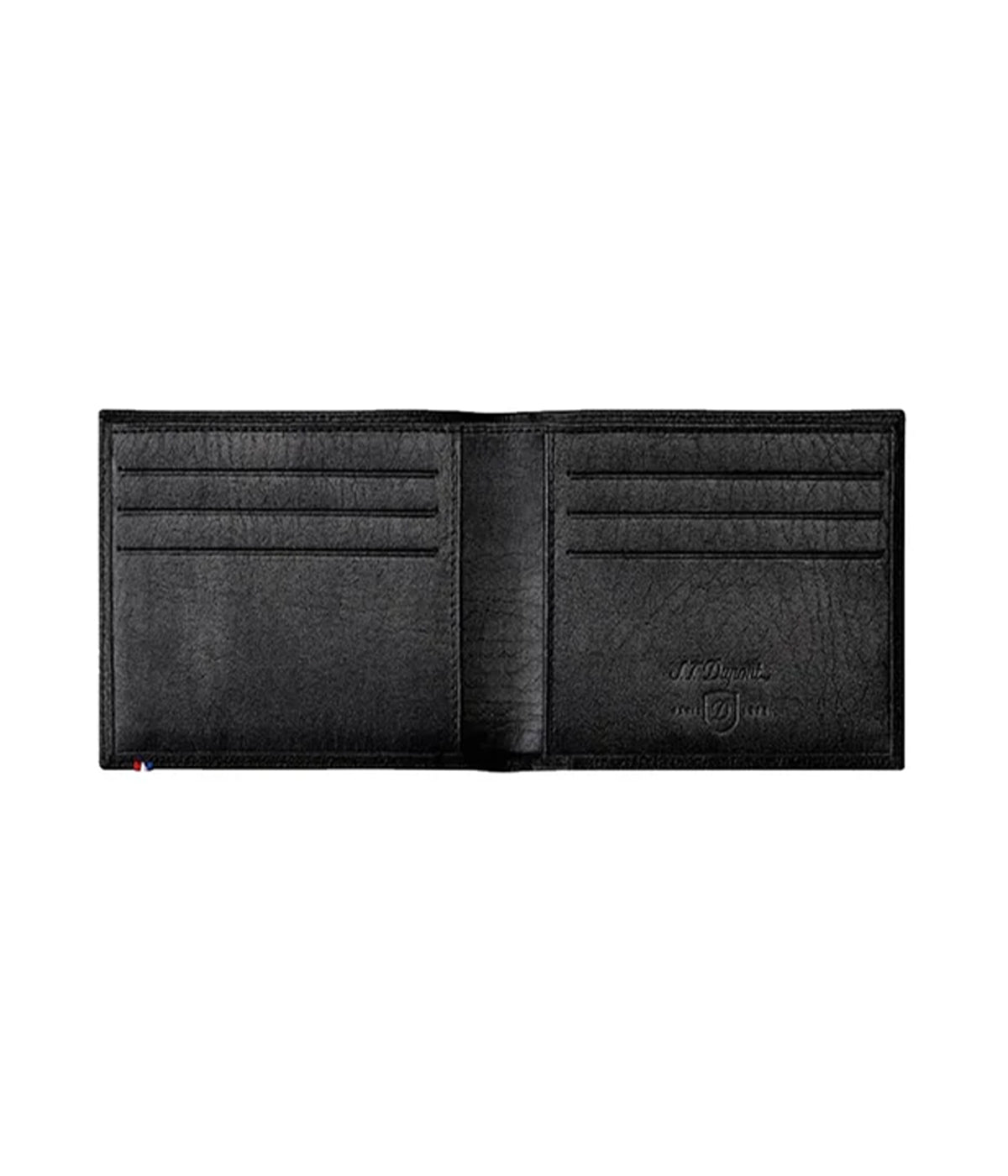 S.T. DUPONT LUXURY BLACK WALLET 6CC