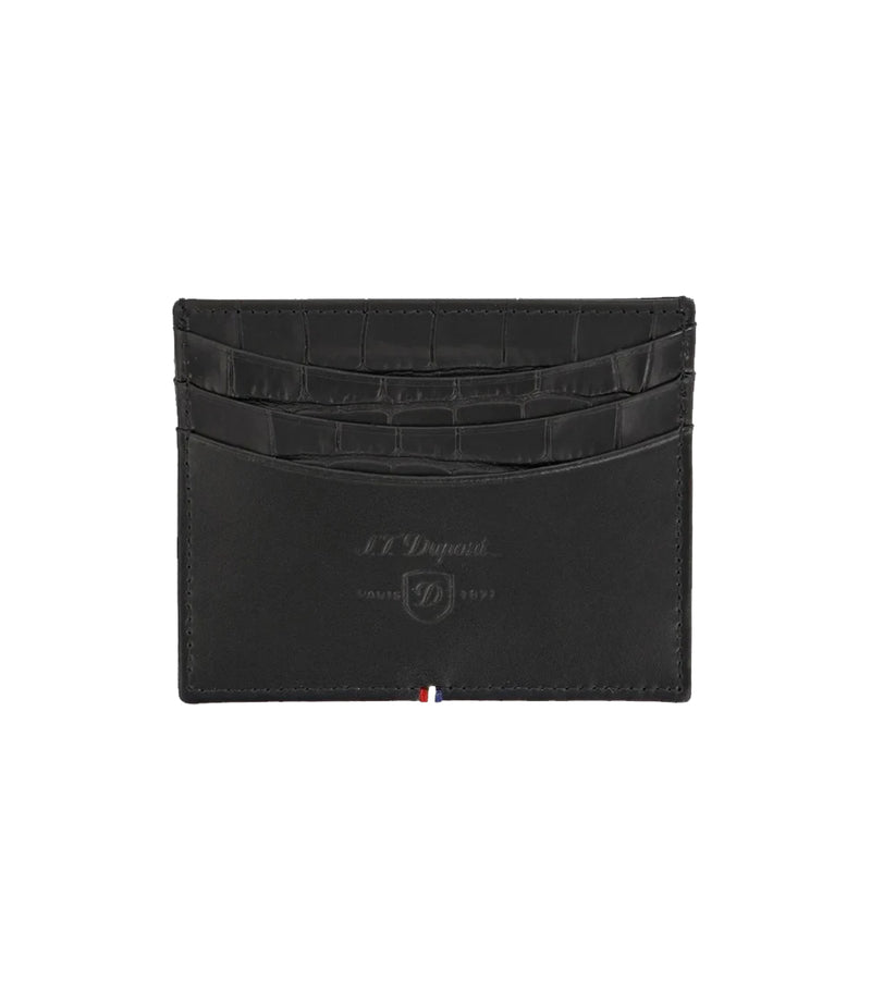 S.T. DUPONT LUXURY BLACK CARDS HOLDER 6CC