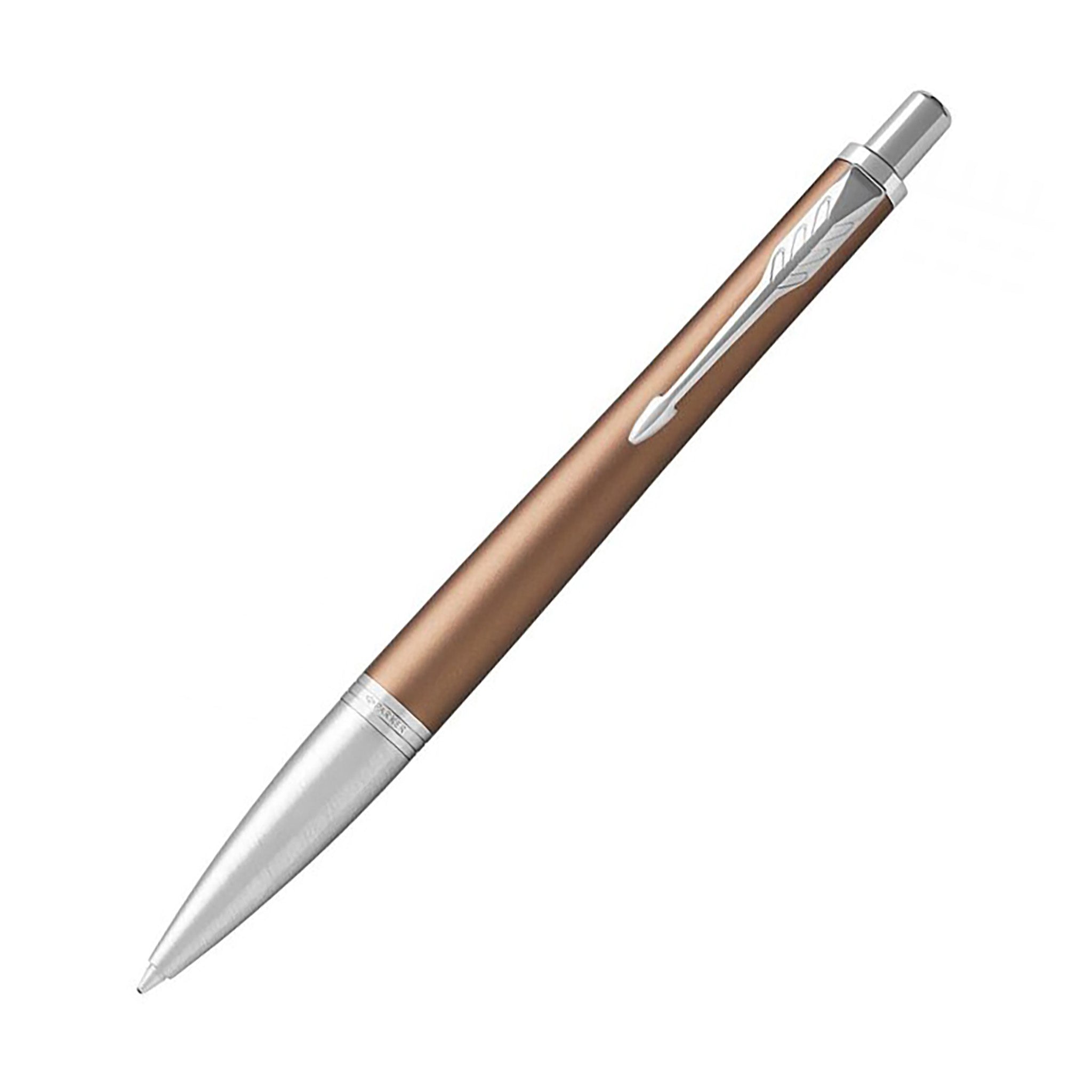 PARKER URBAN BALL POINT PEN ALUMINIUM PREMIUM BROWN