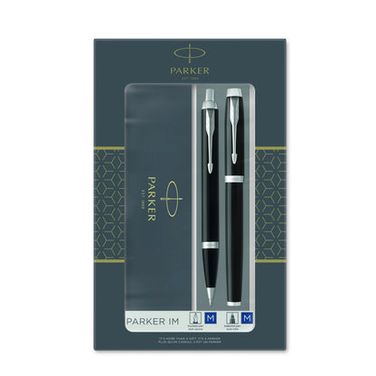 PARKER PROFESSIONAL PEN SET IM DUO BLK CT FP+BP
