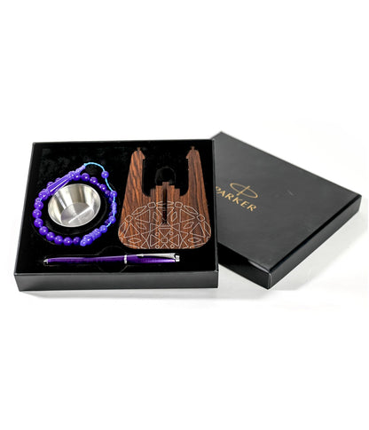 طقم اقلام باركر سبحه &amp; قلم جاف &amp; مبخره