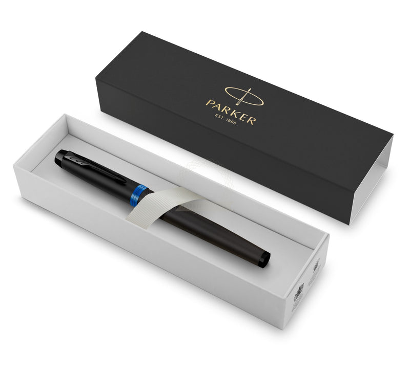 PARKER PROESSIONAL PEN ROLLERBALL MARINE BLUE RING