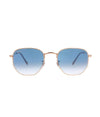 نظارة شمسية ريبان سداسي RB 3548 001/3F أزرق