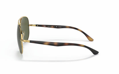 SUNGLASSES RB 3675 001/58 GREEN