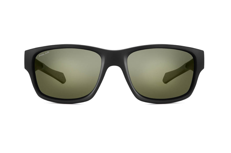 POLAR SUNGLASS BLACK SUPER POLARIZED LENSES