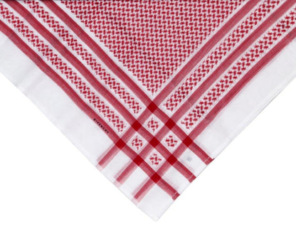 GIVENCHY YASHMAGH SIZE 55 100% COTTON RED COLOR MADE IN ENGLAND &amp; NEW MODEL