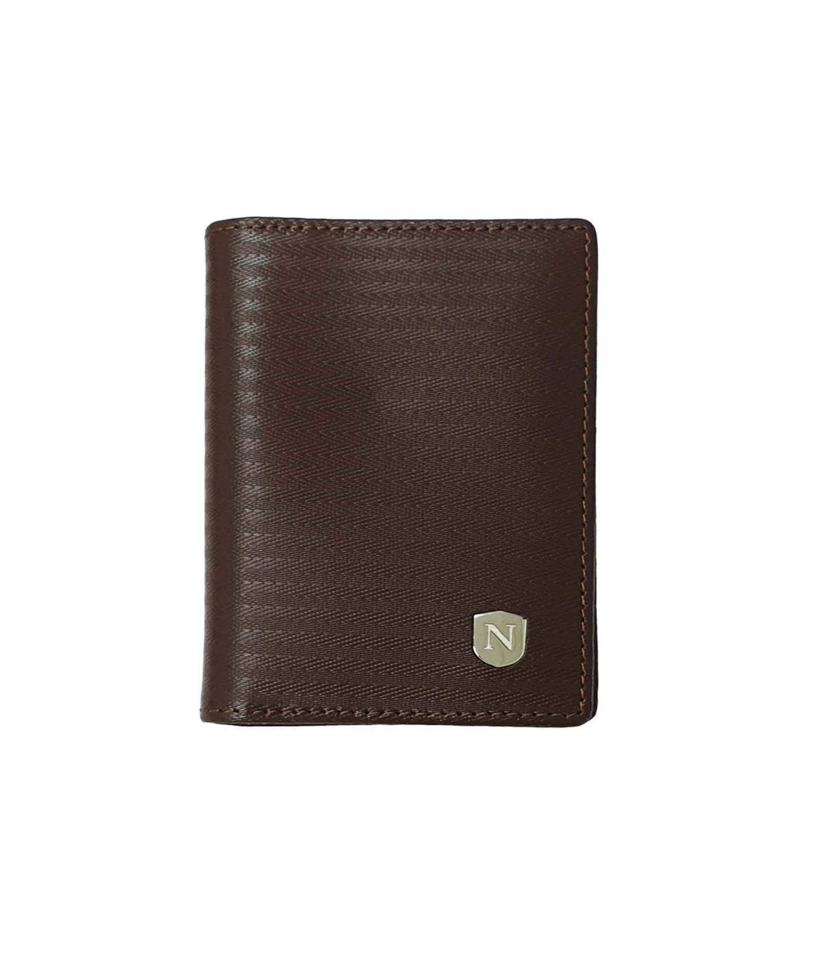 محفظه كروت جلد طبيعى ماركه ناتوشى العالميه لون بنى