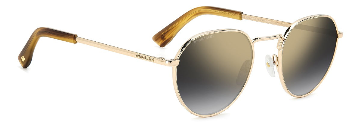 DSQUARED2 SUNGLASSES GOLD BROWN