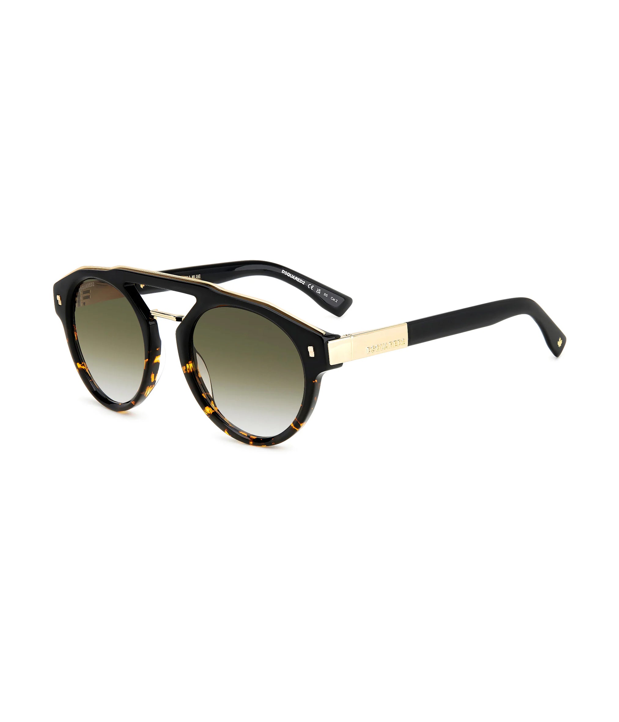 DSQUARED2 SUNGLASSES BLACK HAVANA