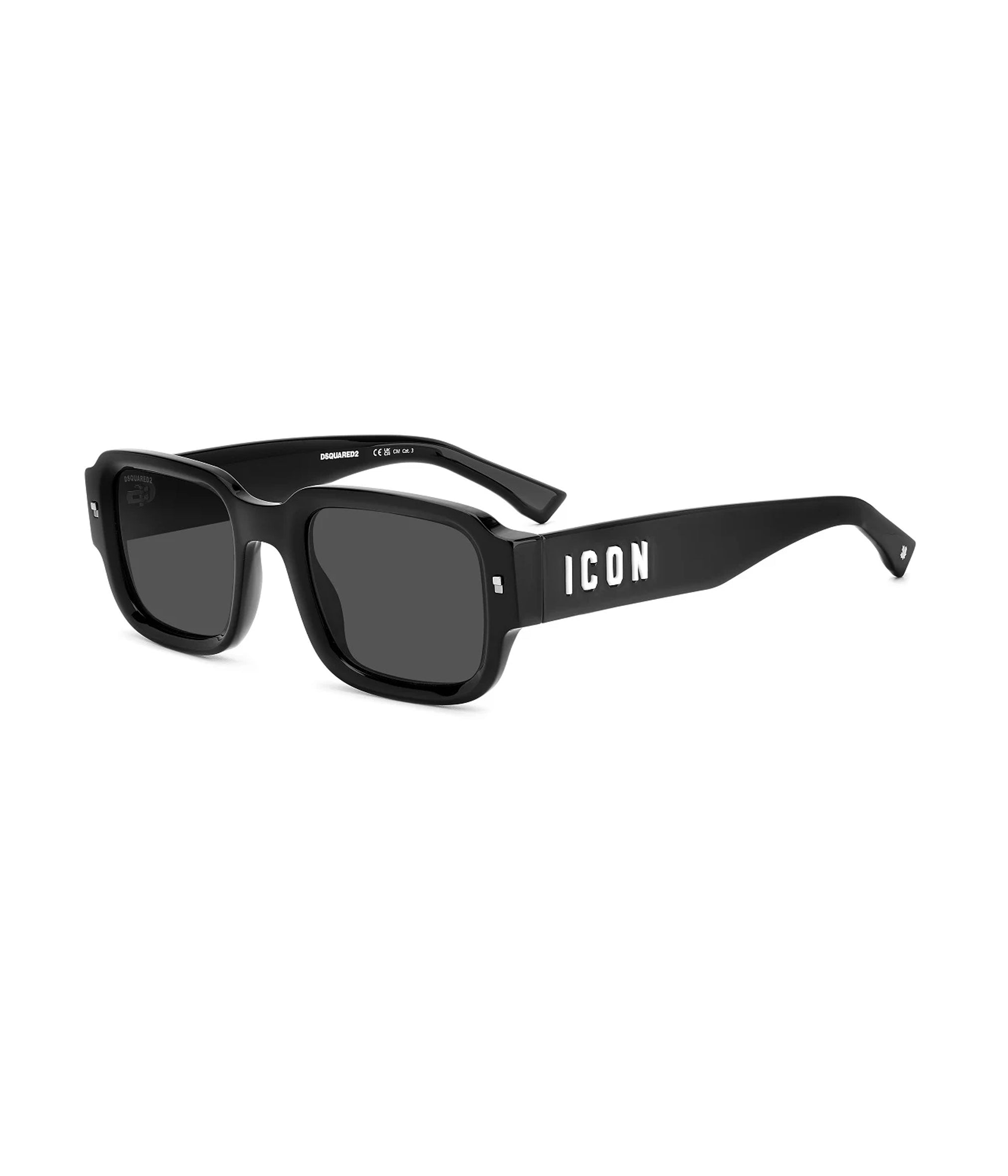 DSQUARED2 SUNGLASSES ICON BLACK