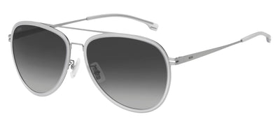 HUGO BOSS SUNGLASSES 2023 MATTE RUTHENIUM